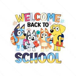welcome back to school svg digital cricut file