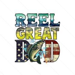 funny reel great dad usa fishing life png