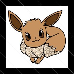 pokemon svg, eevee svg, eievui svg, nintendo svg, game freak svg, mammalian svg