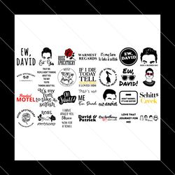 30+ schitts creek svg bundle, schitts creek svg png dxf, ew david