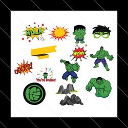 hulk svg bundlehulk mask,diy invitation t shirt design svgepsdxfpng