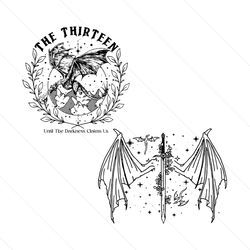 we are the thirteen until the darkness claims us svg