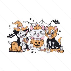 the aristocats marie cat halloween svg