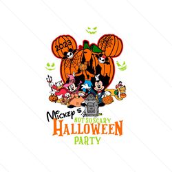 halloween mouse not so scary halloween party svg