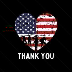 american flag heart svg, memorial day svg