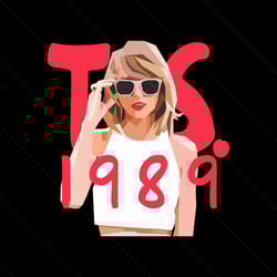 retro taylor swift sunglasses 1989 svg
