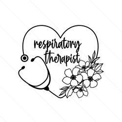 respiratory therapist svg, stethoscope svg, respiratory therapist sublimation file