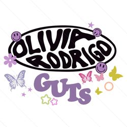 retro olivia rodrigo guts tour 2024 svg download file