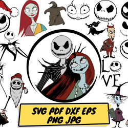 nightmare-before christmas-svg-mega- bundle
