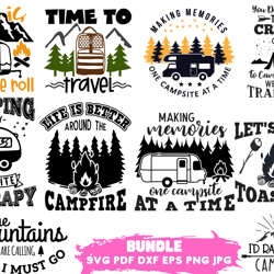 camping svg bundle, camping quote svg, camping saying svg, funny camping svg, camplife quote, svg pdf dxf eps png jpg