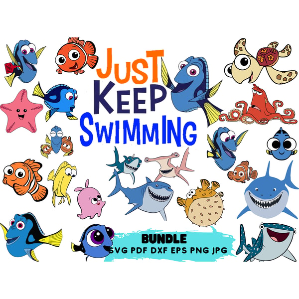 Finding Svg finding nemo svg, nemo svg, dory svg, finding nemo, finding | Inspire ...