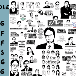 the office svg, the office svg bundle, michael scott svg, dunder mifflin svg, the office clipart, the office, tv show sv