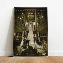 american horror story canvas, canvas wall art, rolled canvas print, canvas wall print, tv show canvas