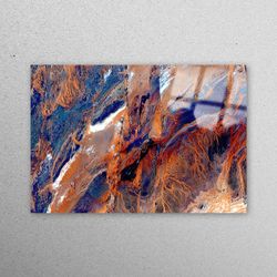 mural art, wall decor, wall decoration, modern glass wall art, brown glass decor, abstract wall decor, contemporary glas