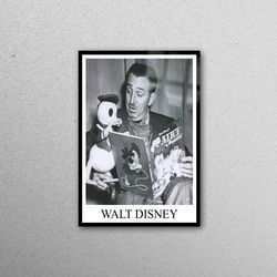 mural art, wall decor, wall decoration, walt disney, walt disney wall decor, portre glass wall art, famous glass printin
