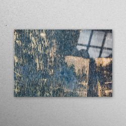 wall art, glass art, tempered glass, texture glass art, plaster effect wall decor, old plaster wall art, vintage plaster