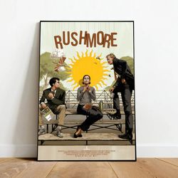 rushmore canvas, canvas wall art, rolled canvas print, canvas wall print, movie canvas