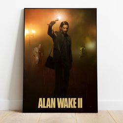 Alan Wake 2 Video Game Poster