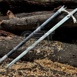 handmade medieval king richard lionheart sword 101cm stainless steel historical collectible