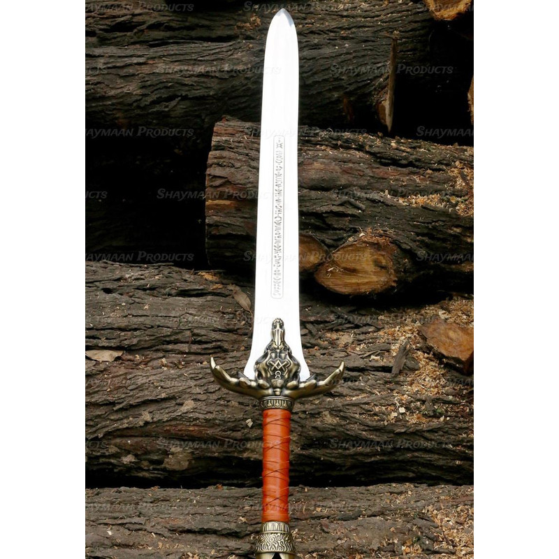 HANDMADE Official Sword Father Conan The Barbarian With Leather Cover Originally Made By Kissaski 3