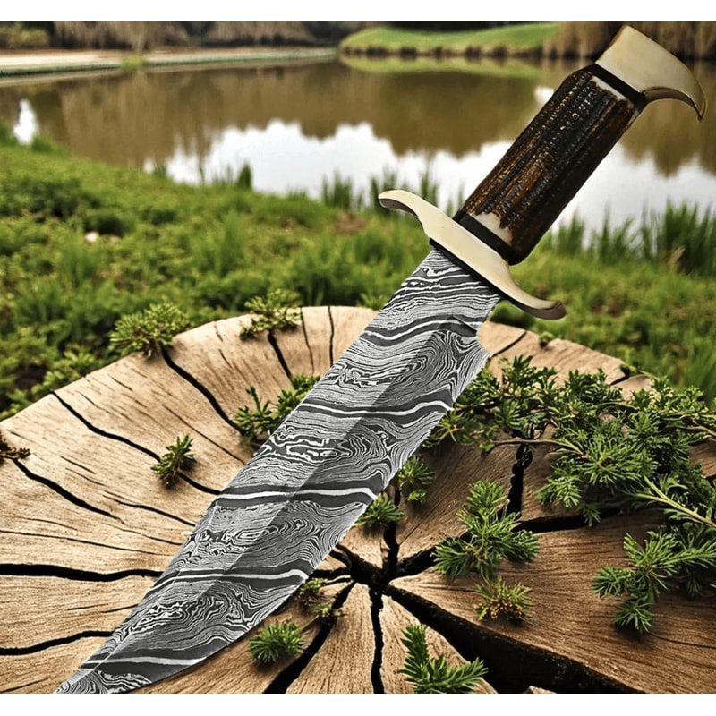 Buy Now Steel Jungle Hunting Bowie Knife
