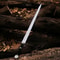 Medieval Fantasy Long Sword Handcrafted Steel Blade With Scabbard Collector Display Sword 2