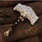 Viking Thor Hammer God Of War Ragnarok Mjolnir Replica Collectible Cosplay Decor 9