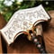 Viking Thor Hammer God Of War Ragnarok Mjolnir Replica Collectible Cosplay Decor 1