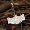 Viking Thor Hammer God Of War Ragnarok Mjolnir Replica Collectible Cosplay Decor 4