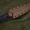 Tactical Knife Sleipner Steel Full Tang Stonewashed Blade Black Compact Handle 1
