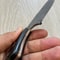 Real Damascus Skinning Knife 150 Layers Full Tang Hunting EDC Knife Cow Horn Handle 3