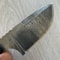 Real Damascus Skinning Knife 150 Layers Full Tang Hunting EDC Knife Cow Horn Handle 6