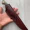 Real Damascus Butcher Knife 150 Layers Blacksmith Made Kitchen Knife Maple Wood Handle 1