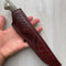 Real Damascus Butcher Knife 150 Layers Blacksmith Made Kitchen Knife Maple Wood Handle 1