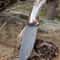 Handmade Damascus Bushcraft Knife Stag Horn Handle Hunting Survival Blade 6