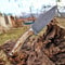 Handmade Damascus Bushcraft Knife Stag Horn Handle Hunting Survival Blade 8