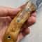 Real Damascus Hunting Knife 150 Layers Full Tang Bushcraft Knife Silverberry Wood Handle 6