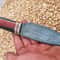Real Damascus Hunting Knife 150 Layers Full Tang Camping Bushcraft Knife Padauk Wenge Handle 1