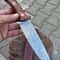 Handmade Damascus Outdoor Hunting Knife Chestnut Wood Handle Bushcraft Blade 2