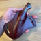 Real Damascus EDC Knife 150 Layers Full Tang Camping Knife Gloss Finished Chestnut Handle 7