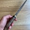 Real Damascus Bowie Knife 150 Layers Damascus Steel Walnut Ebony Wood Handle 2