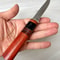Puukko Knife N690 Steel Bushcraft Camping Knife Padouk Cow Horn Handle 2