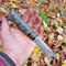 Puukko Knife N690 Steel Blacksmith Made Bushcraft Knife Maple Wood Catalin Handle 2