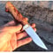 Premium N690 Steel Puukko Carving Knife With Maple Wood Catalin Handle 2