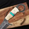 Handmade Hunting Bowie Knife Luxury Damascus Collector Piece 3