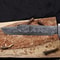 Predator Bowie Knife Damascus Steel Wenge Wood Handle Full Tang Survival Knife 1