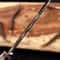 Premium Damascus Bowie Knife With Natural Antler Handle Leather Sheath 3