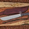 Premium Full Tang Machete Knife With Leather Sheath 2