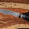 Premium Damascus Bowie Knife With Micarta Handle Leather Sheath 2