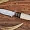 Artisan Crafted Hunting Knife With Leather Carry Sheath 2